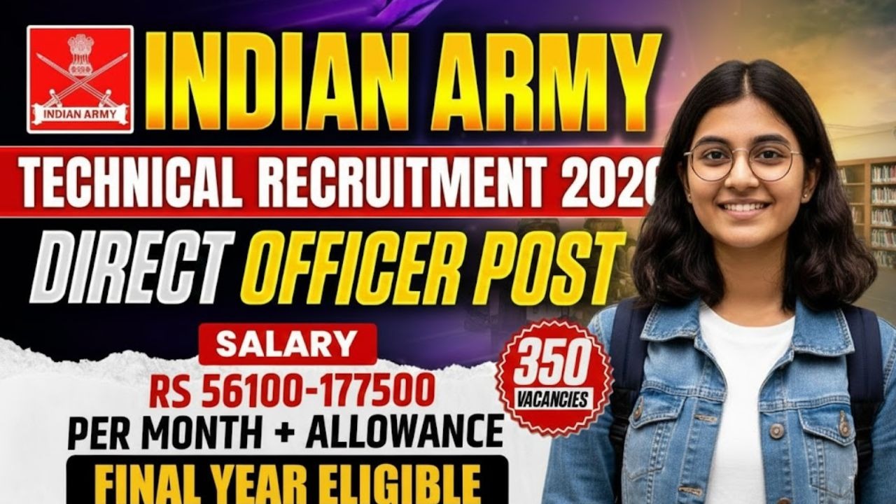 Indian army ssc tech men bharti 2026