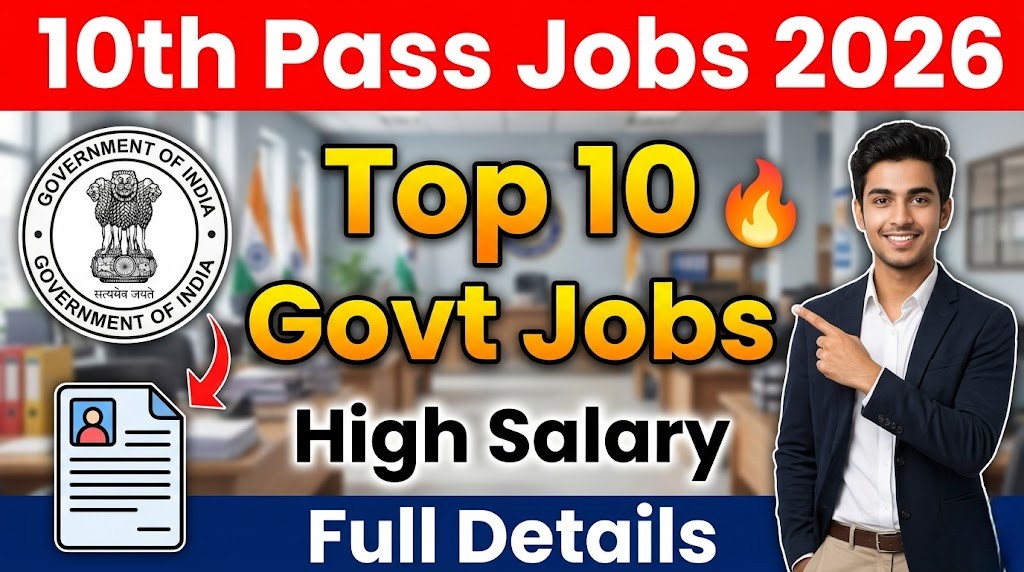Best Government Jobs After 10th 2026: Top 10 Jobs, Salary, Eligibility & Selection Process