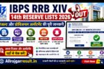 IBPS RRB XIV 14th Reserve Lists 2026 – Out: रिजल्ट और प्रोविजनल अलॉटमेंट की पूरी जानकारी