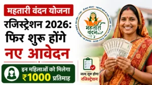 Mahtari Vandan Yojana Registration 2026: फिर शुरू होंगे नए आवेदन, इन महिलाओं को मिलेगा ₹1000 प्रतिमाह